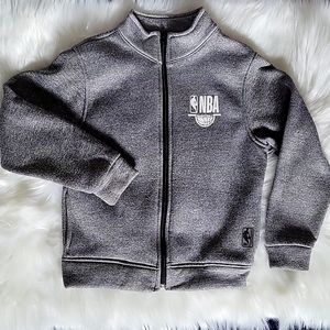 NBA basketball toddler zip-up up jacket